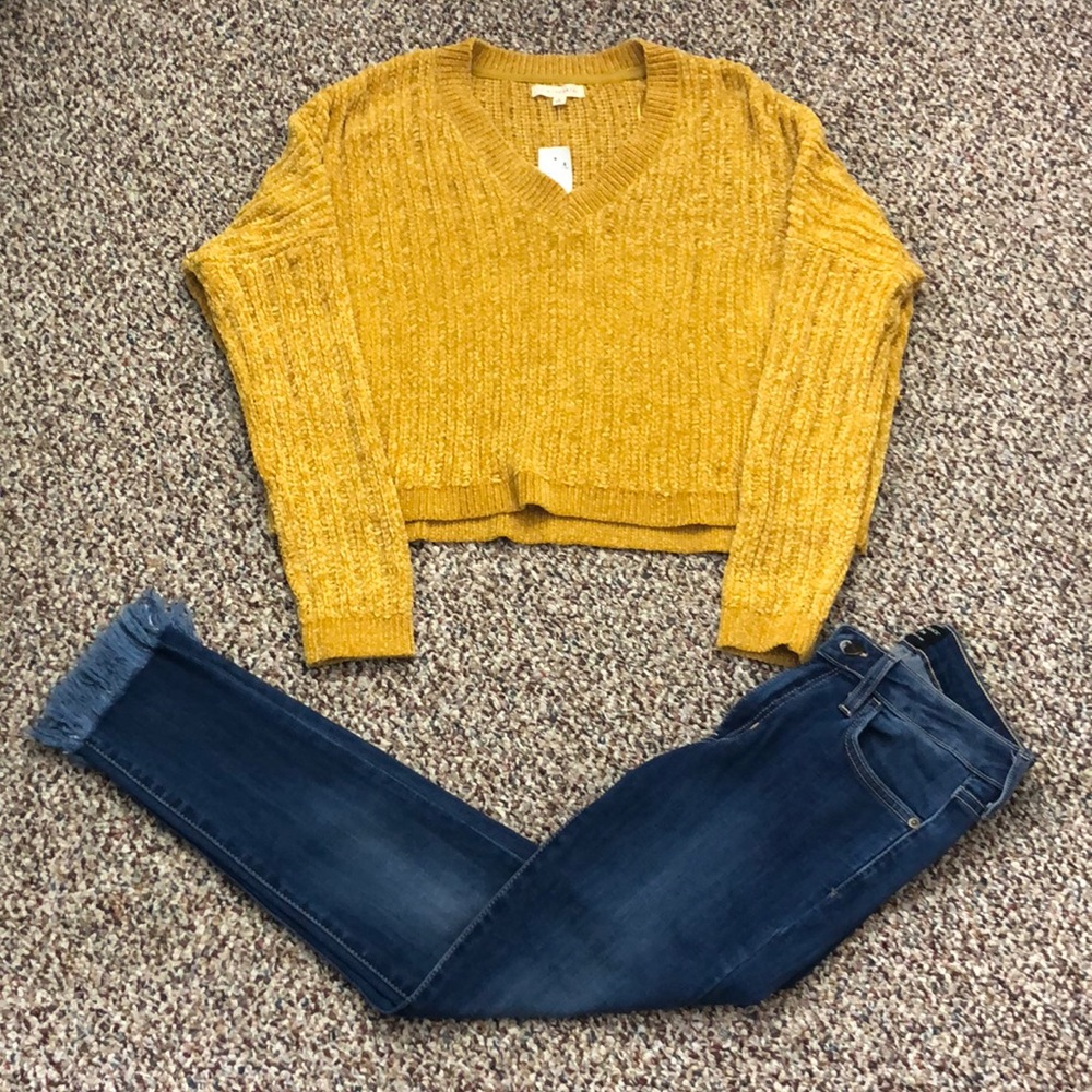 Mustard Colored Sweater